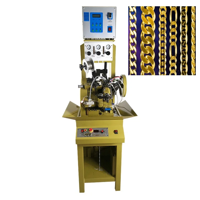 New Gold Chains Machine Gold Chains Making Machine Chain Weaving Jewelry Welding Machine