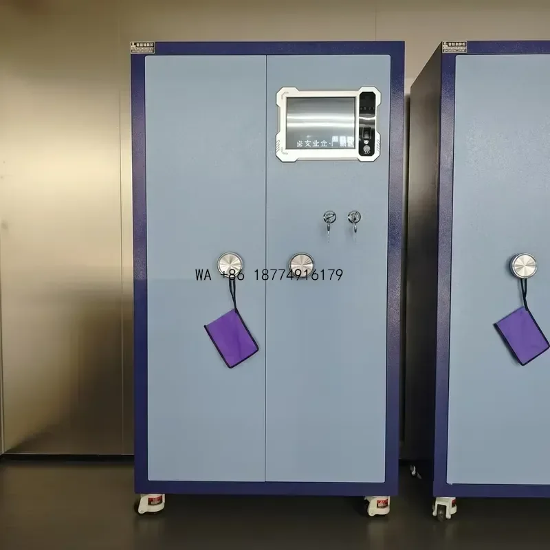 wmwmnu Heavy duty smart safe with fingerprint lock, separate ammunition compartment, with wheels, suitable for prisonODM OEM
