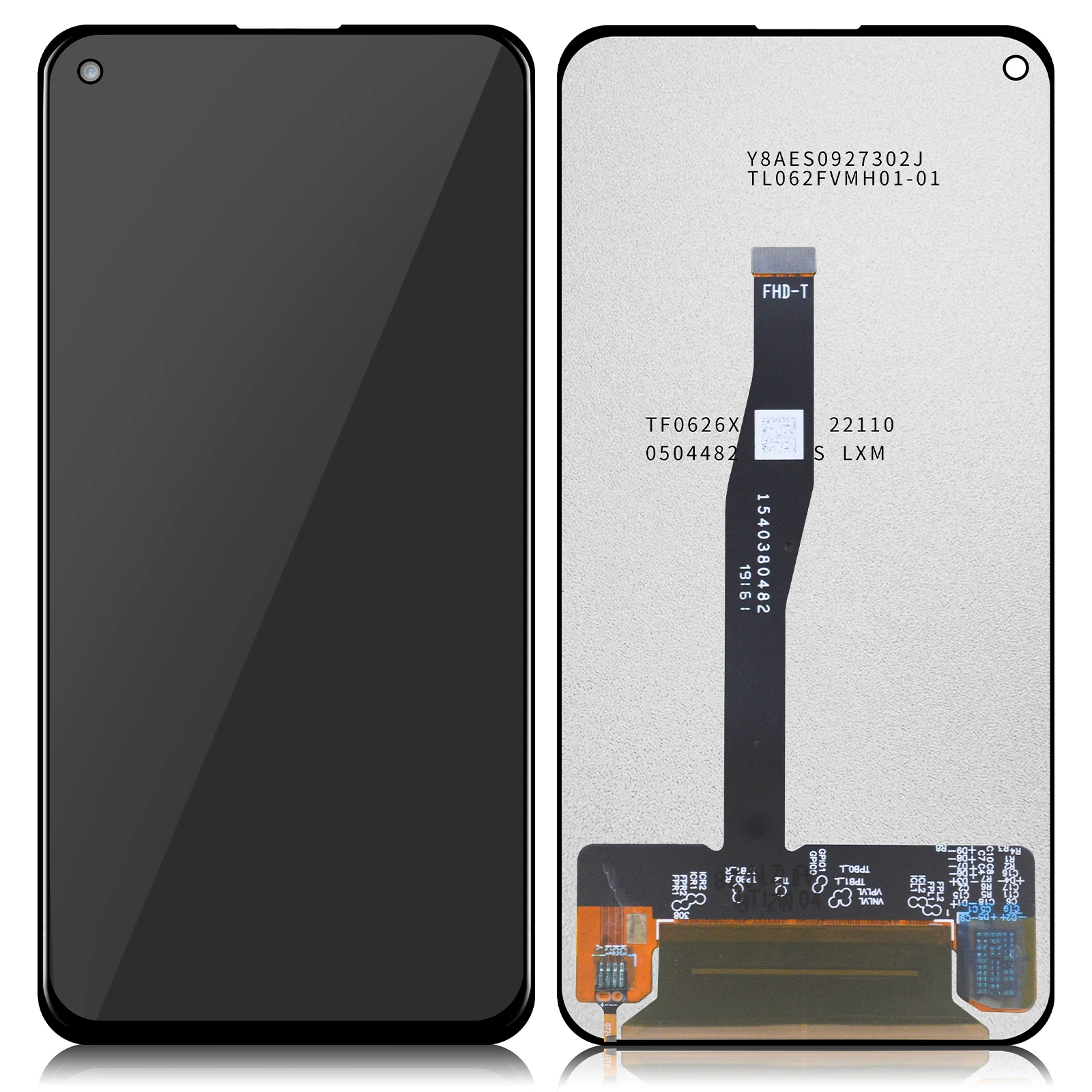 LCD Display Touch Screen Digitizer Substituição, Substituição da tela do telefone, 6.26 ", apto para HUAWEI Nova 5T, Honra 20, YAL-L21, L61, L71, L61D