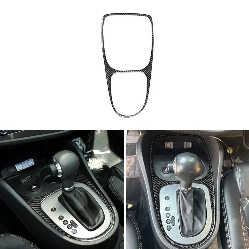 

Мягкие автомобильные внутренние аксессуары из углеродного волокна, центральная панель переключения передач, рамка, отделка для Seat Leon 2005 2006 2007 2008 2009 2010 2011 2012