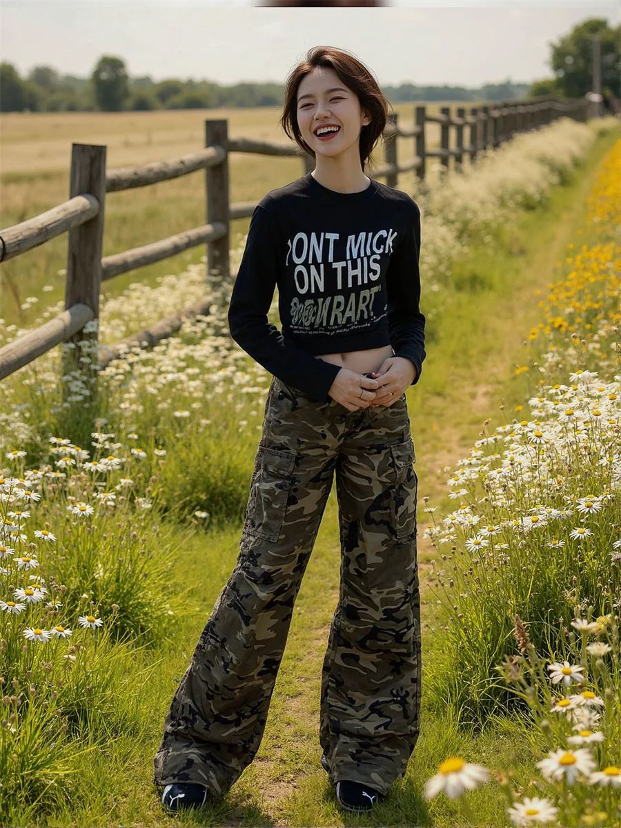 

Женские брюки-карго, трендовые широкие брюки, женские офисные брюки для работы, деловые, официальные, профессиональные, элегантные, тонкие с высокой талией