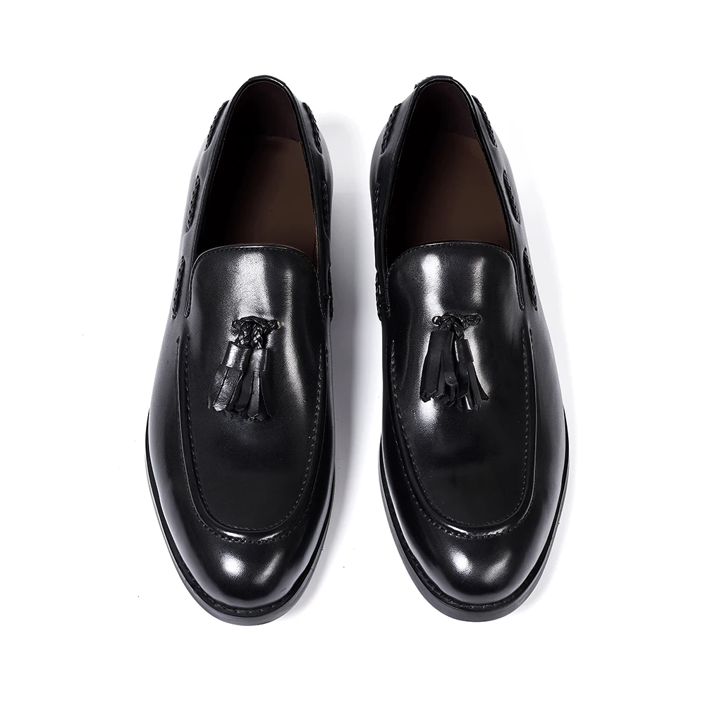 Felix Chu Classic Men's Leather Loafers Brown 3