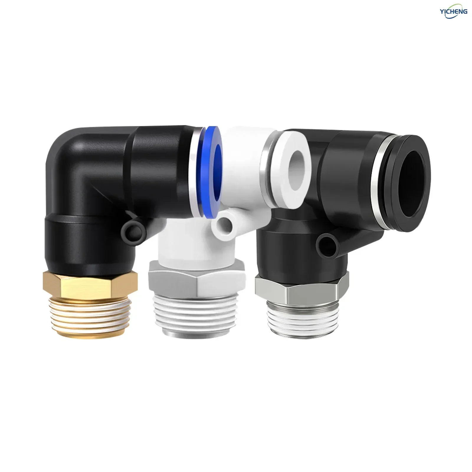 PNEUMATIC Male 16mm Tube OD Elbow BSP Thread specification 1/4