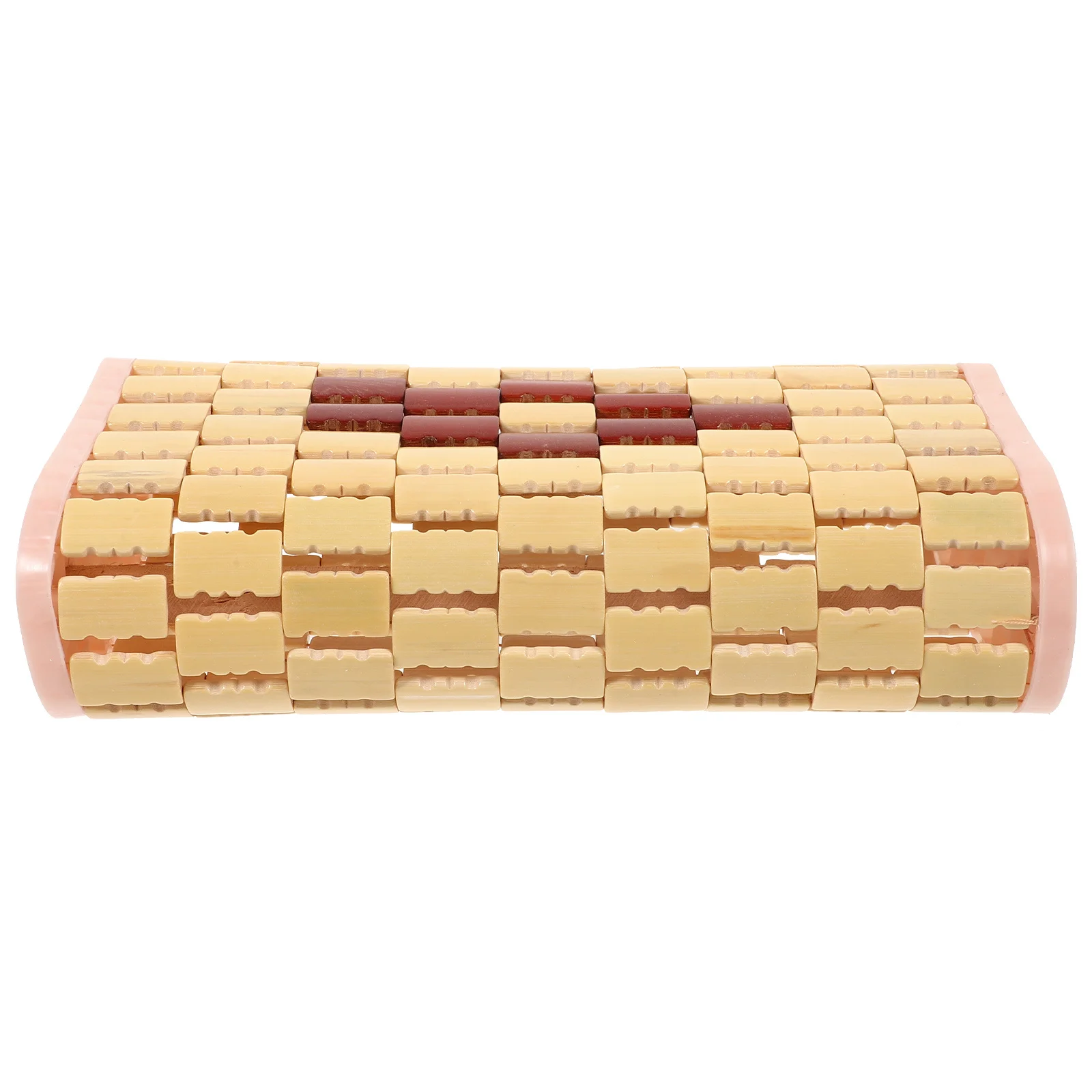 

Bamboo Pillow Scientific Modeling Neck and Lumbar Support Hollow Design Cooling Breathable Sleep Pillow for Elderly Seniors