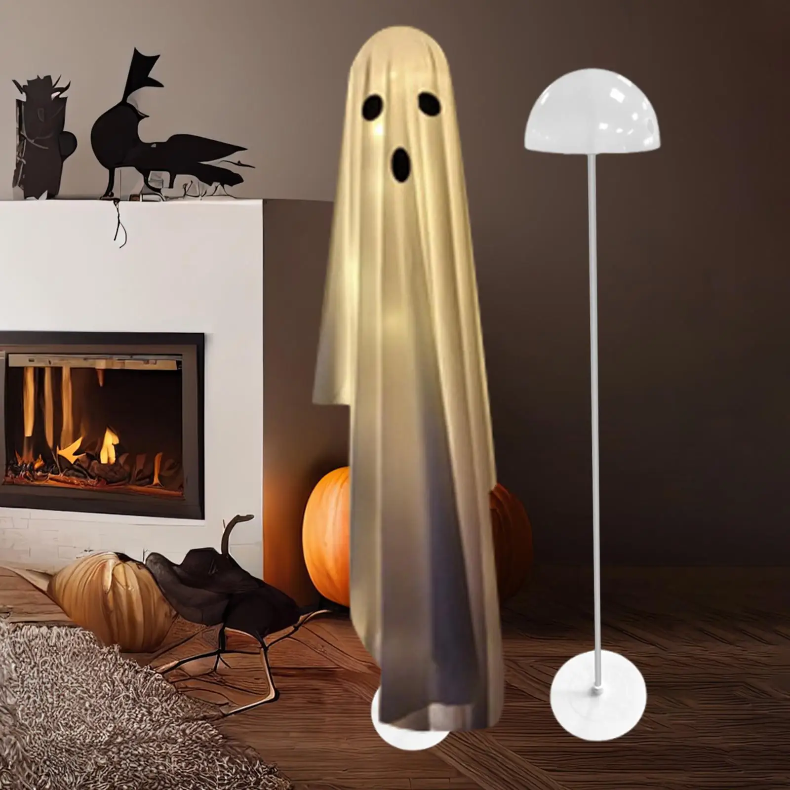 

Halloween Spirit Stand Holder DIY Photo Background Party Decor Halloween Decoration Ballon Column Base for Yards Lawn Gardens