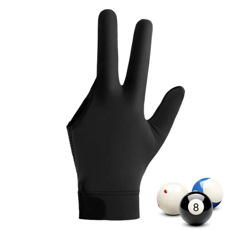 Pool Gloves 1PC Non-Slip Professional Snooker Gloves For Women Sports Gear For Novice And Professionals Wear On The Left Hand