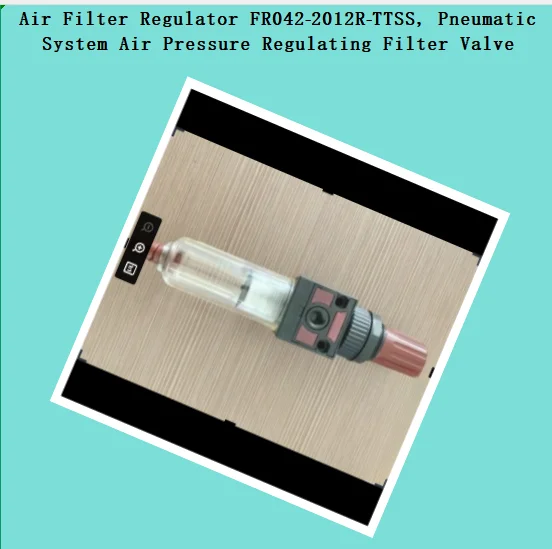 Air Filter Regulator FR042‑2012R‑TTSS, Pneumatic System Air Pressure Regulating Filter Valve For Industrial Air Source Treatment