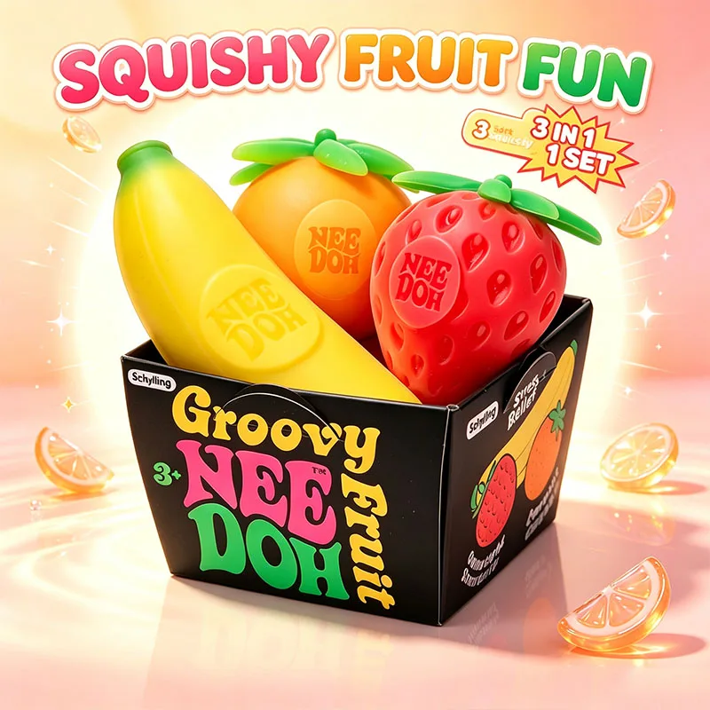 brinquedo-antiestresse-em-forma-de-fruta-needoh-gadget-de-descompressao-para-alivio-de-tensao-e-ansiedade