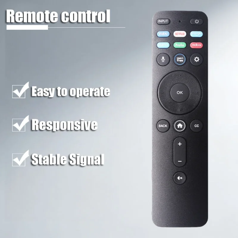 AT82-Voice-Activated Remote Control For VIZIO TV Models-XRT260 Intelligent Remote Control