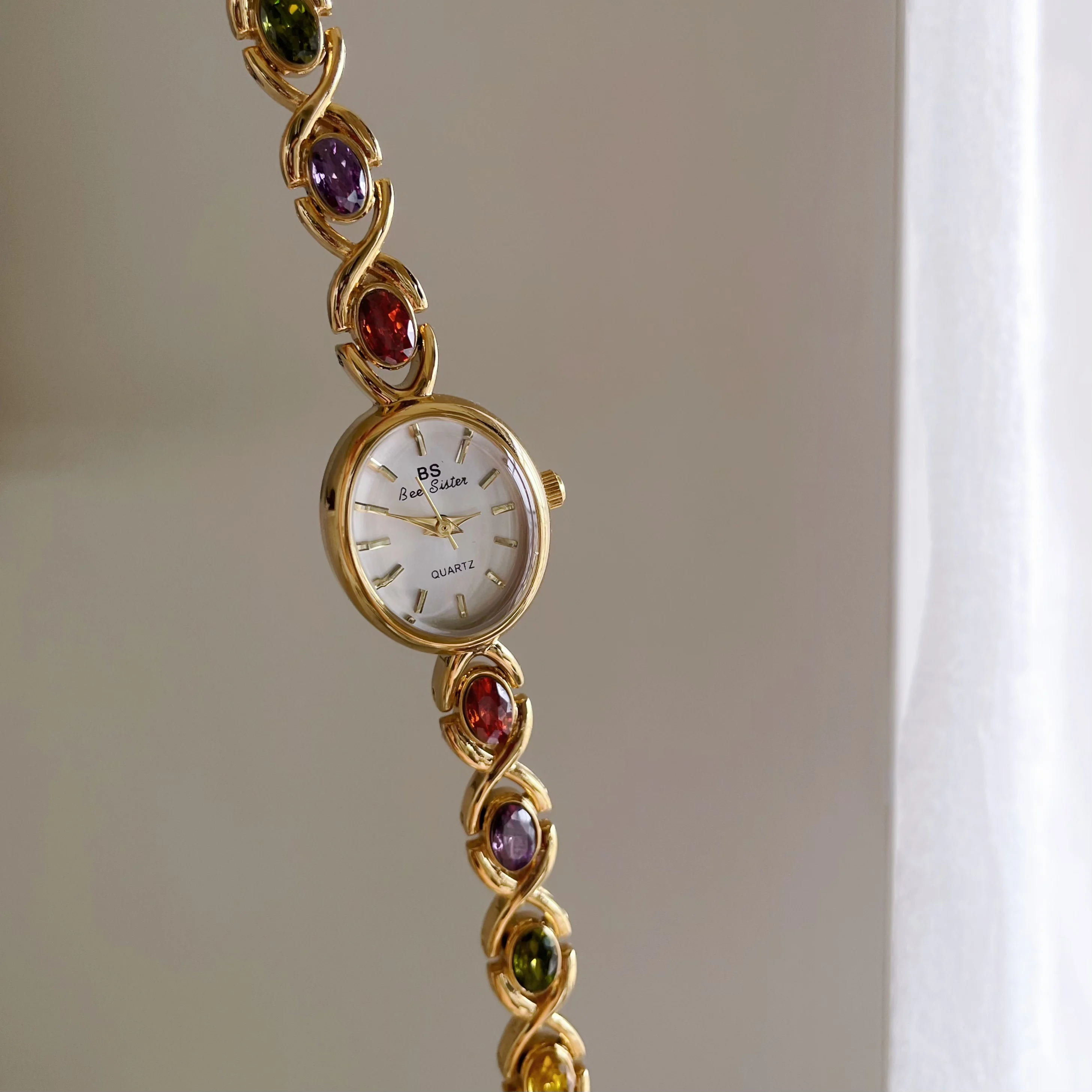Original luxury women's watch vintage style bracelet watch women's birthday gift women's accessory fashionable quartz wristwatch