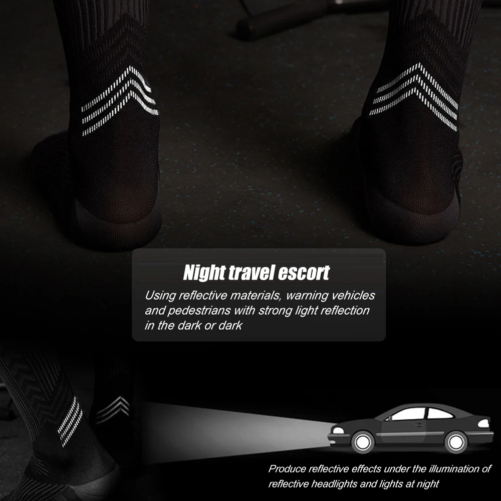 1Pair Compression Socks 15-20 MMHG Is Best Athletic for Men & Women Running Flight Travel Nurses Pregnant