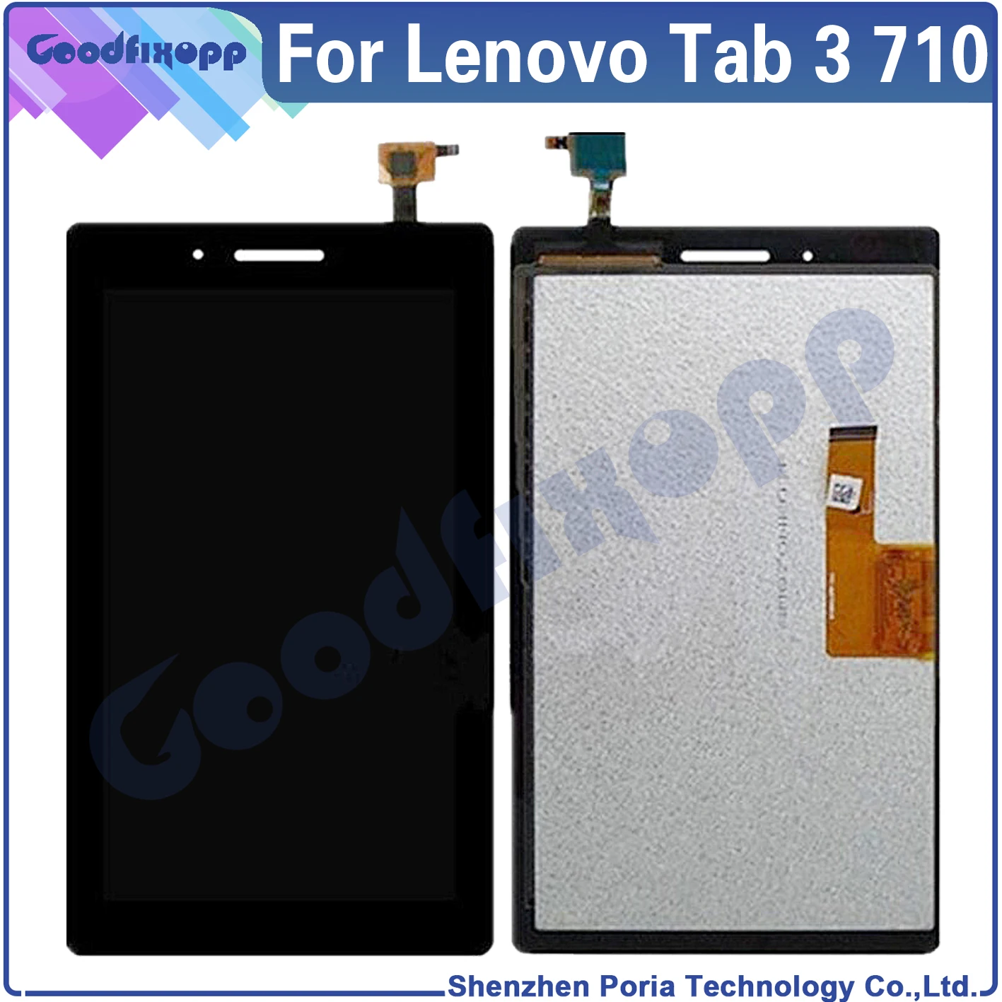 New For Lenovo TAB 3 710 710L 710i 710F Tab3-710 TB3-710L TB3-710F TB3-710 Tab3 Touch Screen Digitizer Lcd Display Assembly