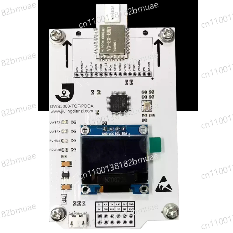 

DECAWAV DW3000 PDOA Ranging DWM3001CDK UWB Ranging Indoor Positioning