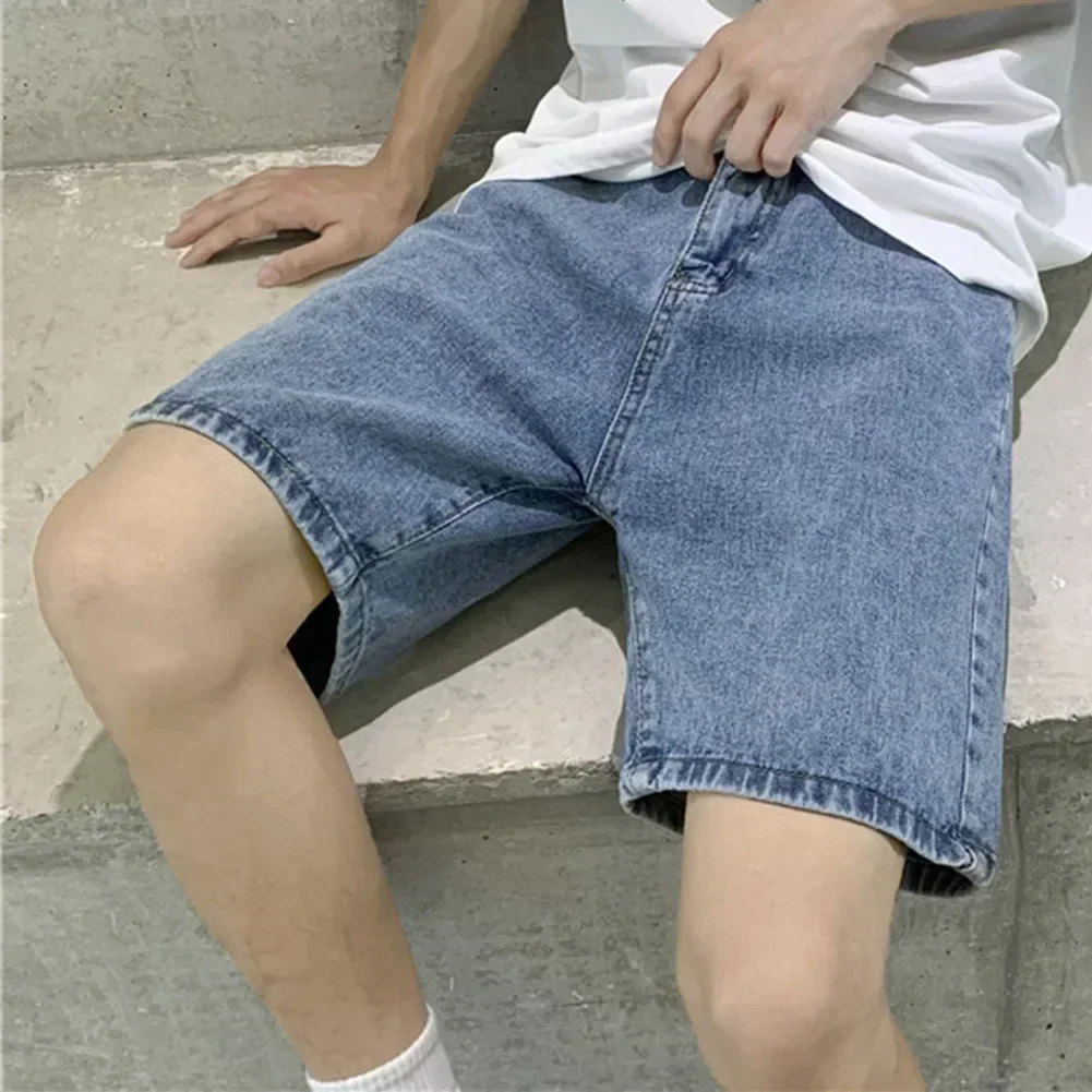 

Breathable Shorts Large Size Shorts For Everyday Use Home And Workplace Medium Waist Solid Pattern For Casual Use