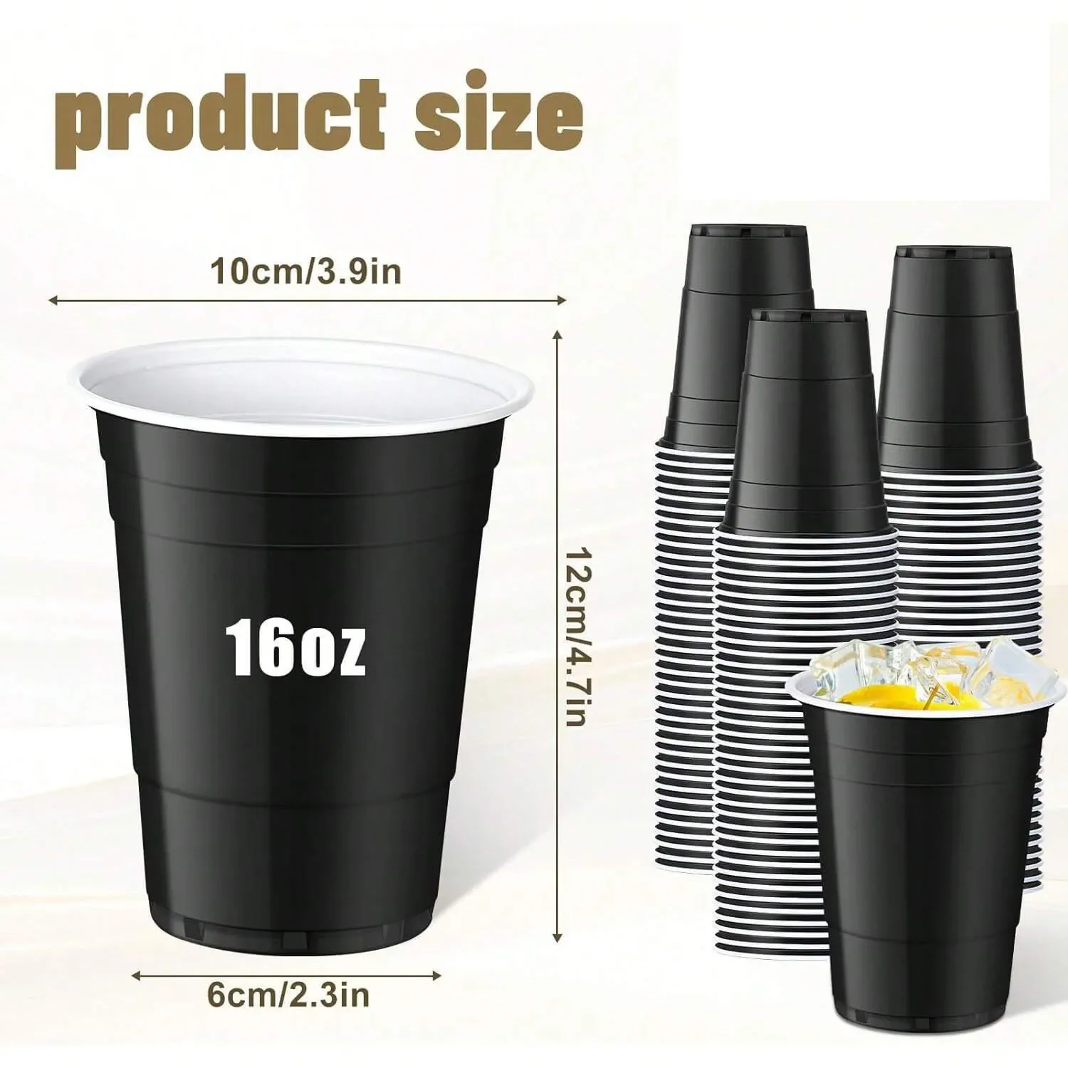 Disposable Plastic Party Cups 5