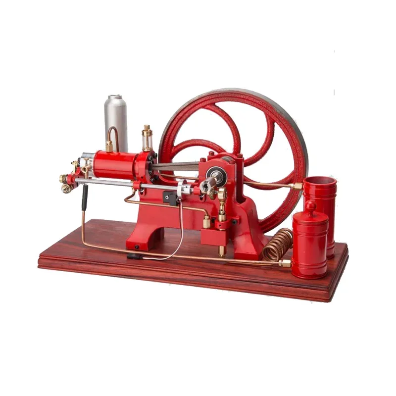 

2T Horizontal Water-cooled Model Toy of An Old-fashioned Single-cylinder Four-stroke Internal Combustion Engine Tractor
