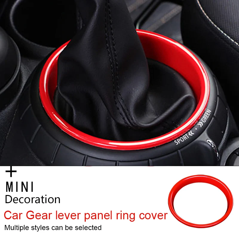 Car Gear lever panel ring cover For M 1 Coope r S J C W club F 54 F 55 F 56 F 57 F 60 Country Interior decoration Accessories