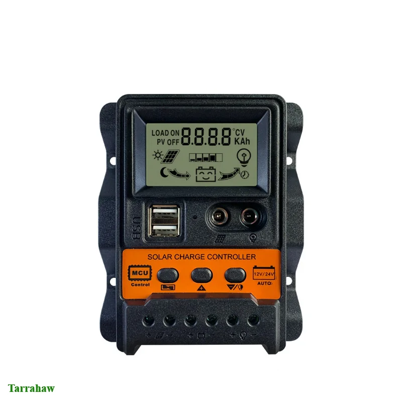 Solar Laderegler 12V 24V 10A 20A 30A 40A 50A 60A Solar Controller Solar Panel Batterie Controller Regler dual USB LCD