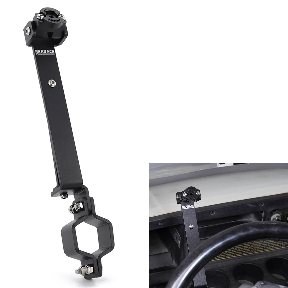 

Fit For E-Z-GO TXT 1996 1997 1998 1999 2000 2001 2002 Motorcycle GPS Navigation Bracket Phone GoPro Adapter Holder Support Mount