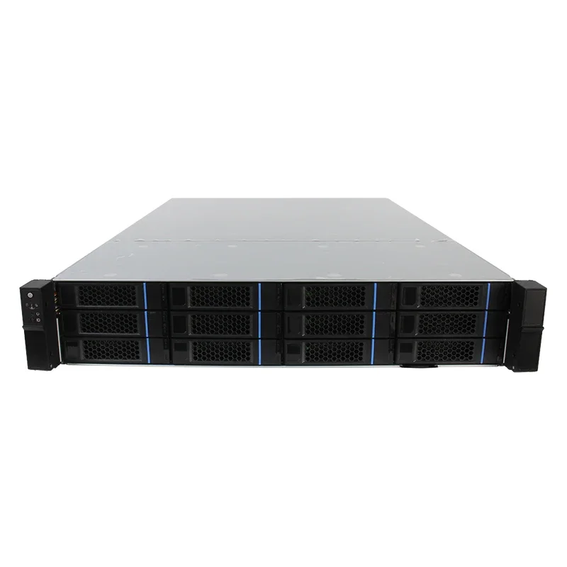 Toploong-Discos Rígidos Atx Rack Mount Server, armazenamento em nuvem 2U, caixa do computador, armazenamento distribuído, Design Case, 12