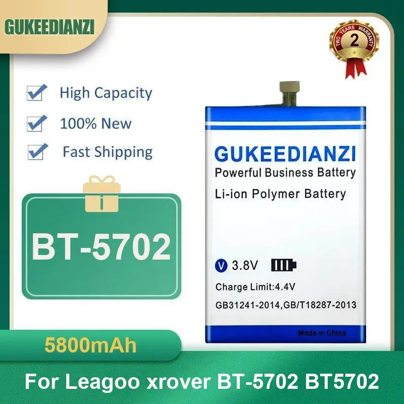 Battery For Leagoo KIICAA Mix T5 T5C M9 Pro POWER T8S xrover BT-5702 M5 Edge Z6 Alfa 5 S10 2 M11 S8 Z5 Z5L Lte PLUS BT-6008
