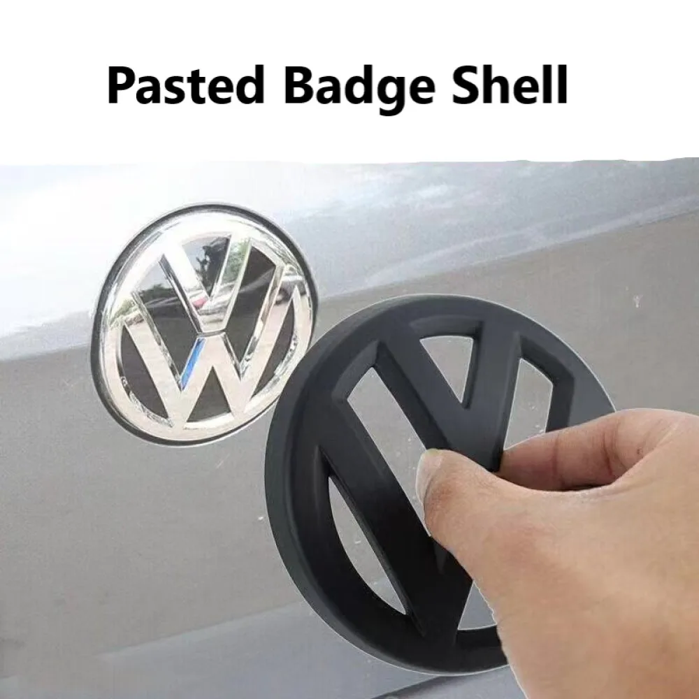 

Pasted Front Grill Rear trunk Emblem Lid Logo shell Sticker For POLO Scirocco GOLF 6 7 8 MK6 MK7 MK8 TIGUAN T-Cross Teramont