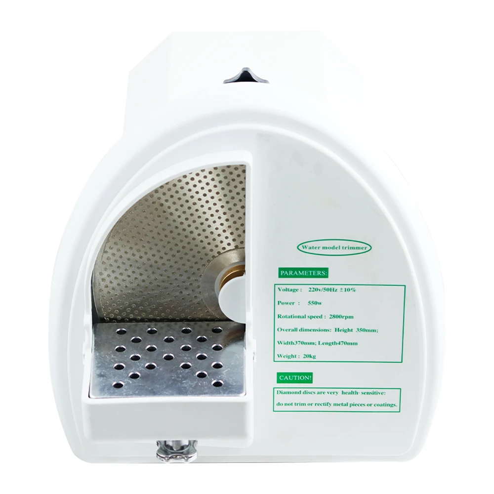 Imagem -02 - Máquina de Acabamento de Gesso Dental Corrigindo Modelo Trimmer Moedor de Polimento Máquina de Moer com Água