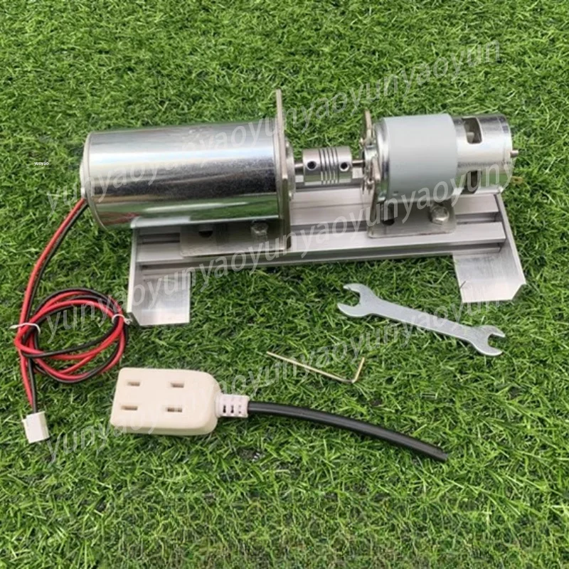 

220V Dual Bearing Silent DC Micro Motor DIY High Voltage Rechargeable Generator
