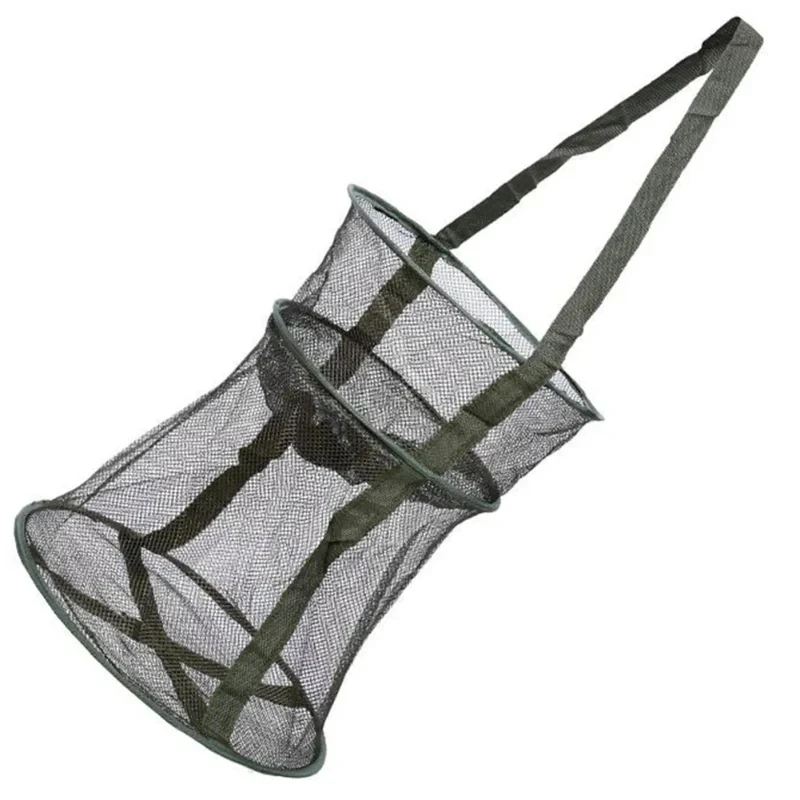 Zusammenklappbares Fischernetz Garnelen- und Fischfalle / Karpfen- / Aal-Fallen Fischernetz - Perfektes Angelausrüstung für Outdoor-Enthusiasten – Detail 4