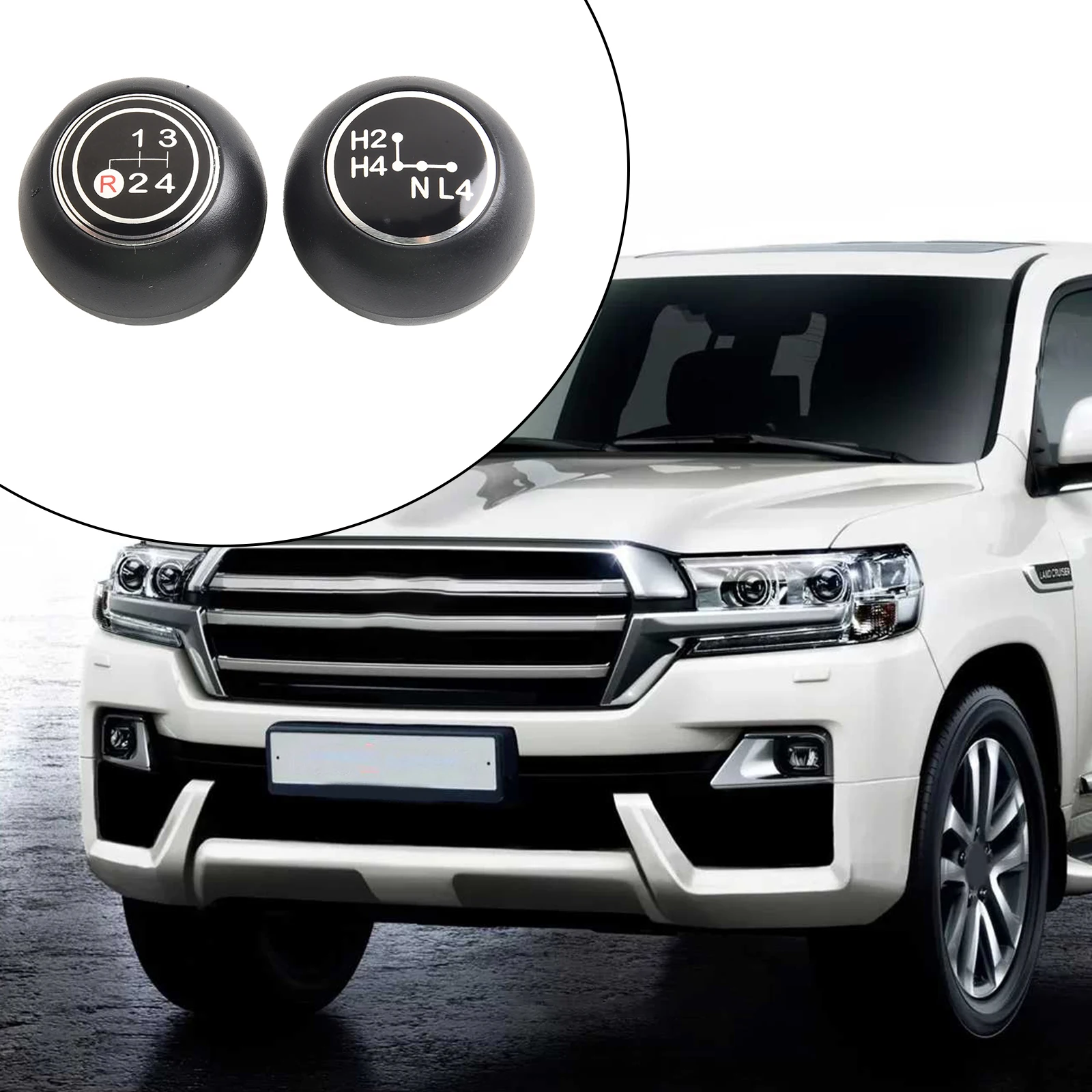 مقبض ناقل الحركة البديل المباشر لسيارة تويوتا لاند كروزر 1969-1986 فتحة تركيب قطرها 9 مللي متر تصميم 4 سرعات ملمس مريح #1