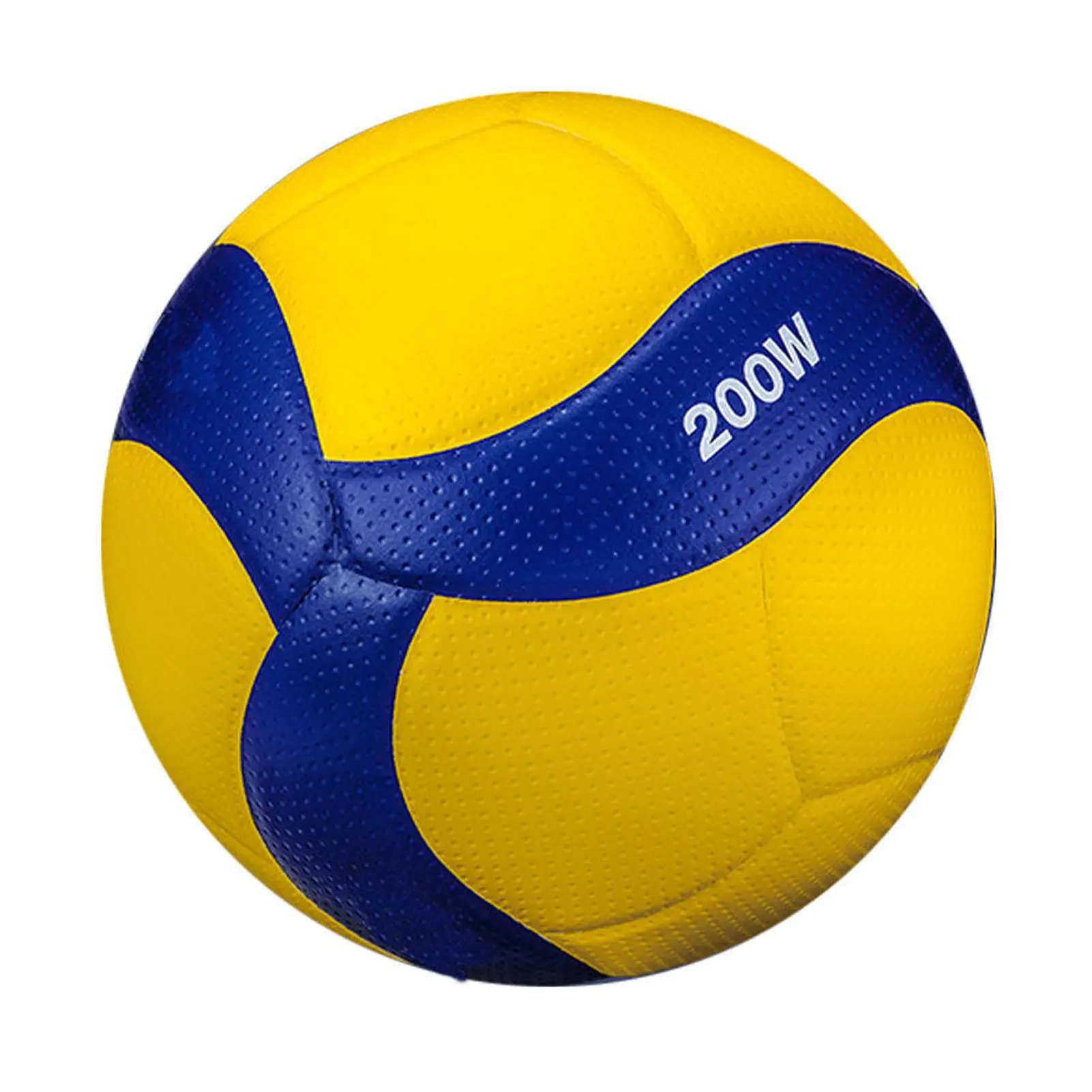 Size 5 Training Volleyball Physical And Mental Benefits Versatile Performance Indoor Volleyball Yellow Blue 8.1inch 1pc