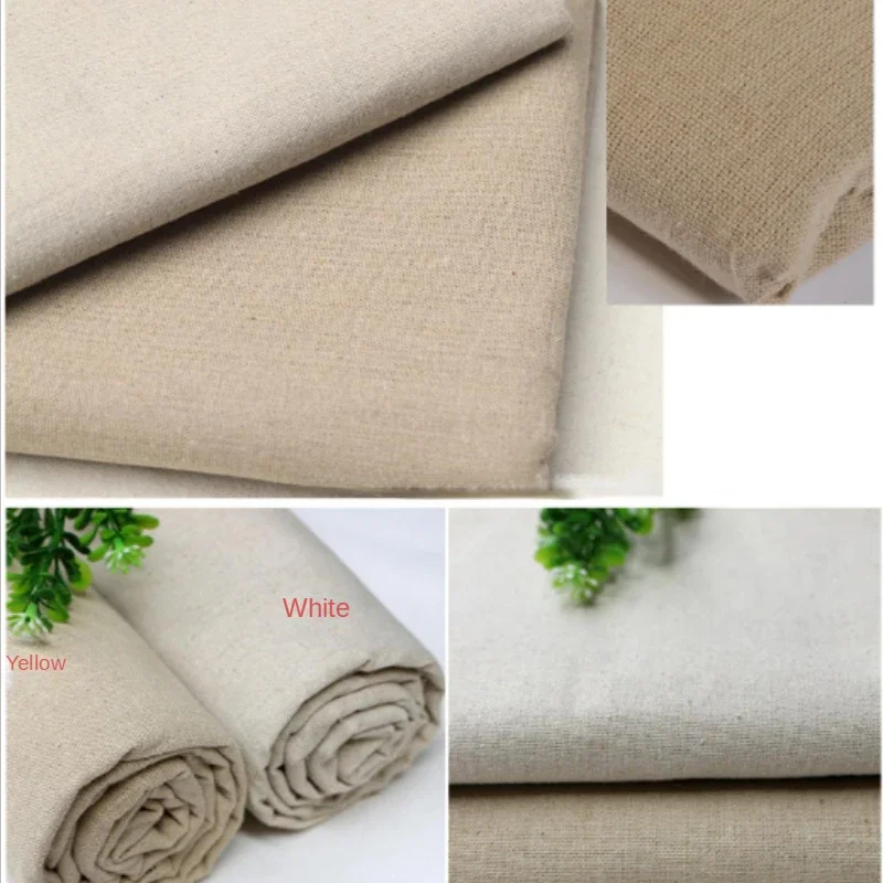 100x155cm craft cloth linen cotton fabric coarse linen fabric DIY sewing storage bag and pillow case background cloth