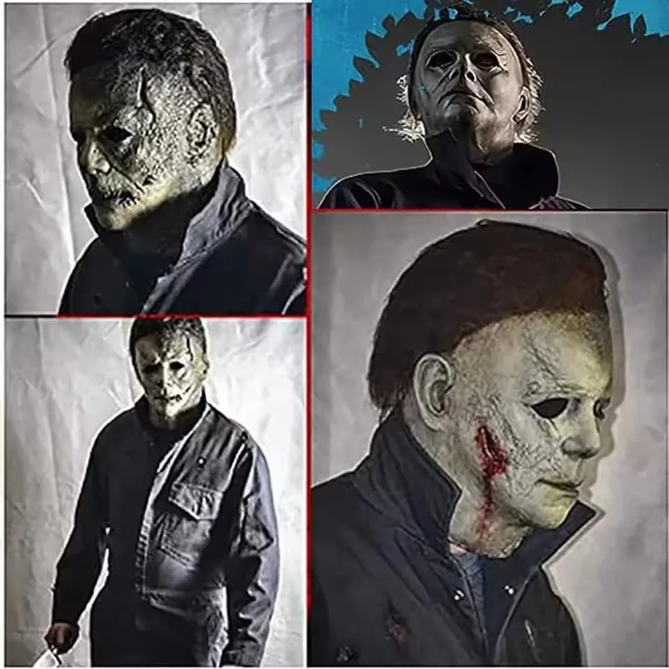 Halloween realista velho máscaras de látex homem careca máscara de látex supersoft horror rugas rosto chapelaria cosplay traje máscara