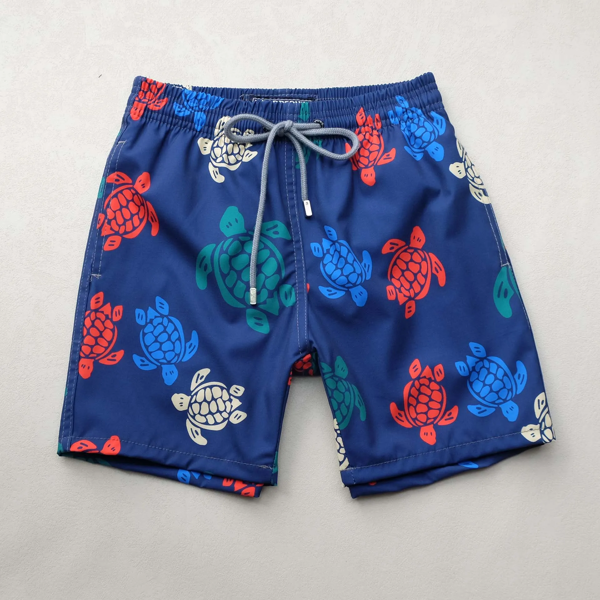 Pantalones de playa de secado rápido para niños, bañador elástico de 4 vías, pantalones cortos de surf, traje de baño, 6-14