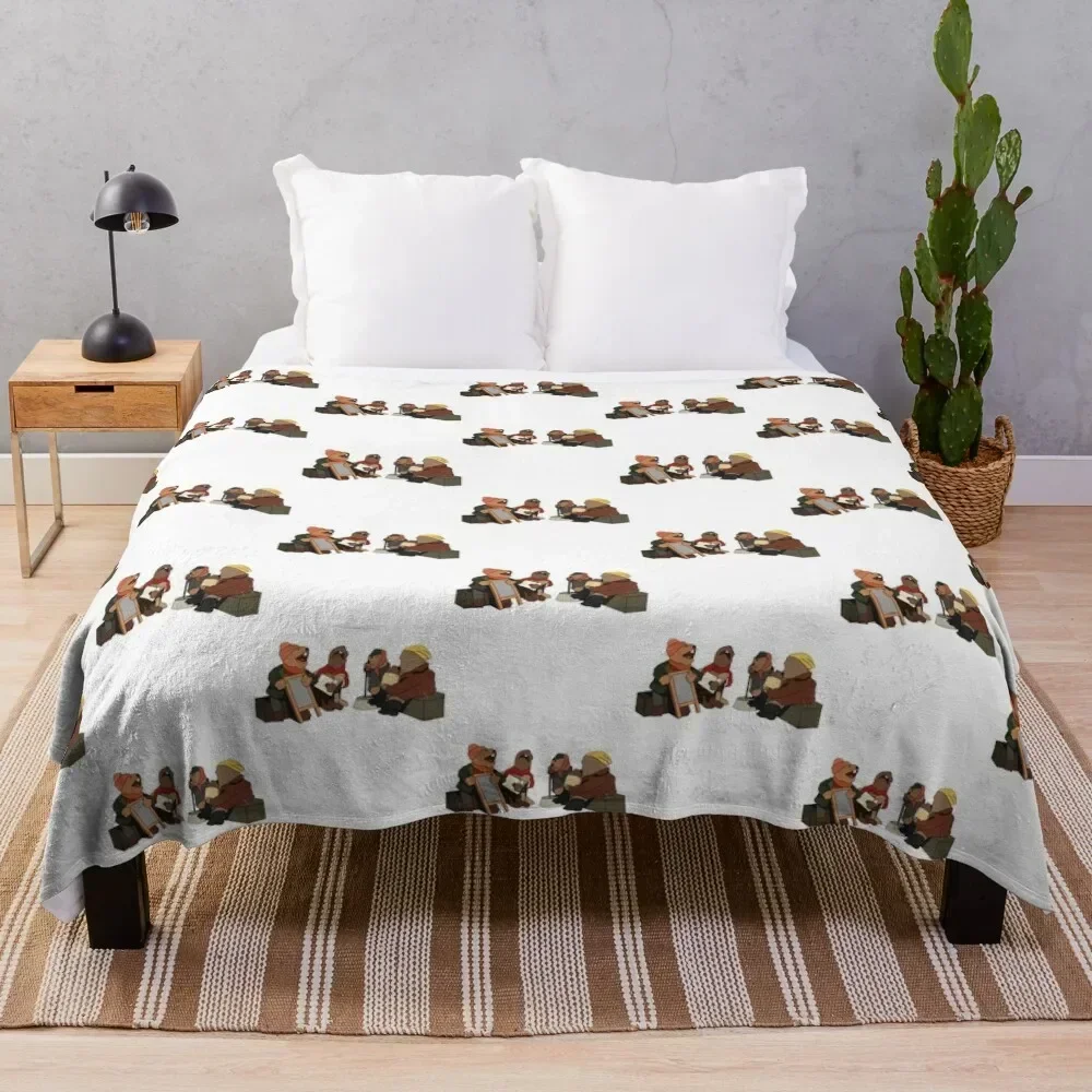 emmet otters jug band Throw Blanket For Decorative Sofa Warm Luxury Throw Quilt Blankets