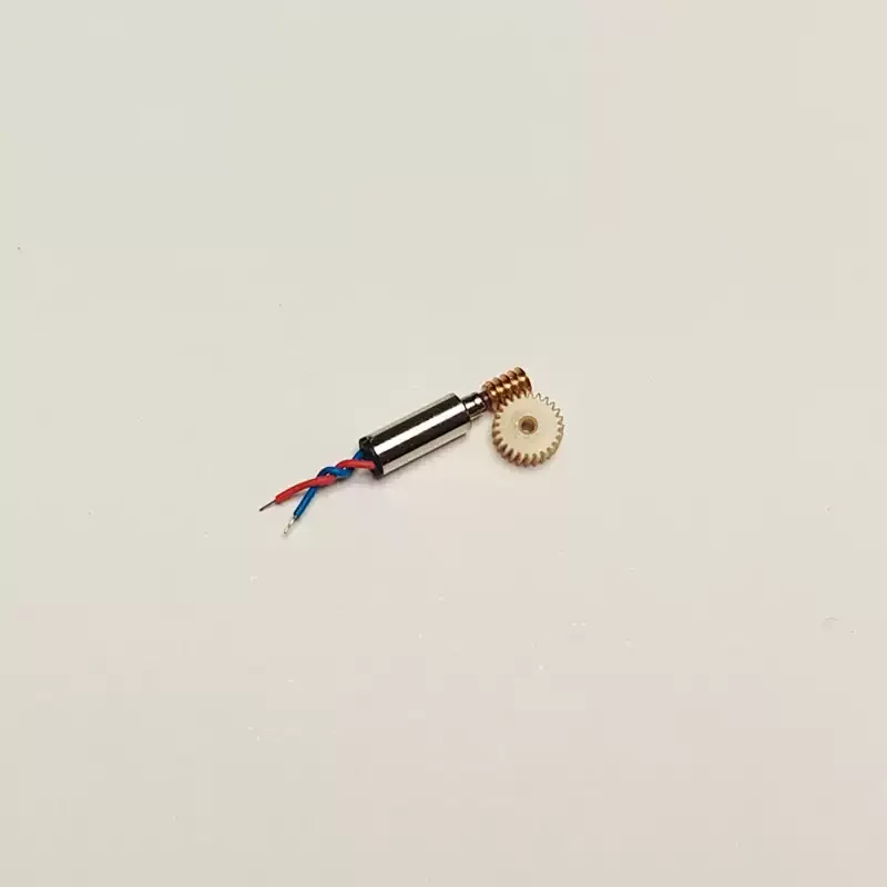Micro Right Angle Worm Gear Set, 0.2M 25T with 0.6mm/1mm Bore Hole, for Mini DC Motor Reduction Drive