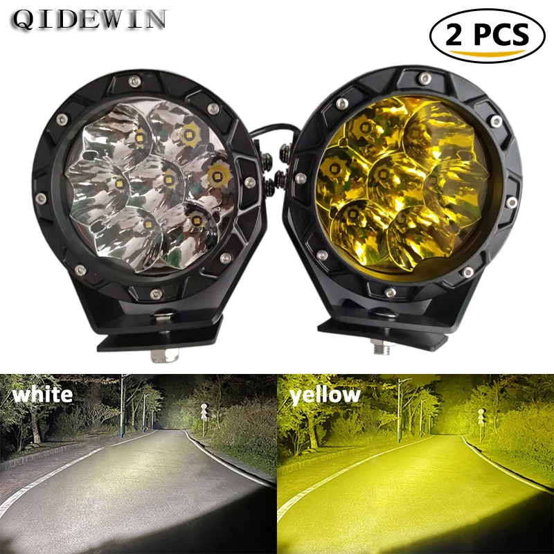 5 Inch Ultra Bright Truck Long-distance LED Laser Spot Light High Brightness Spotlight Working Light Off-road For Jeep Wrangler