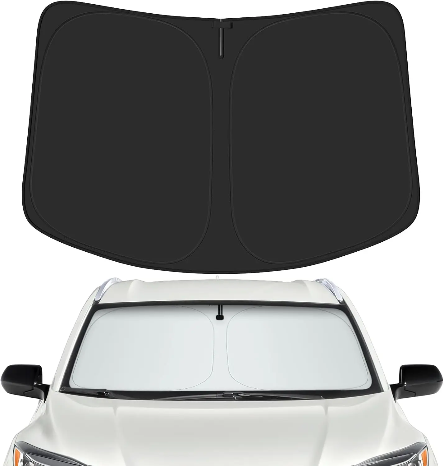 

Car Windshield Sun Shade for 2016-2022 Honda HR-V with Reflective Heat Blocking and Foldable Storage