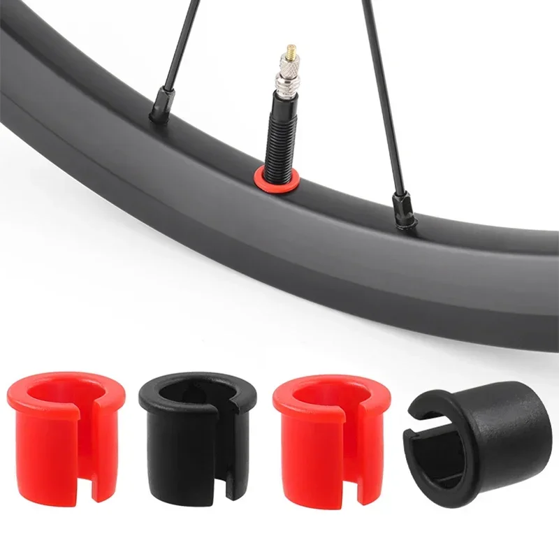 10pcs Bike Schrader to Presta Rim Adapter Convert Shrader to Presta Valve Plug Bicycle Valve Hole Adapter