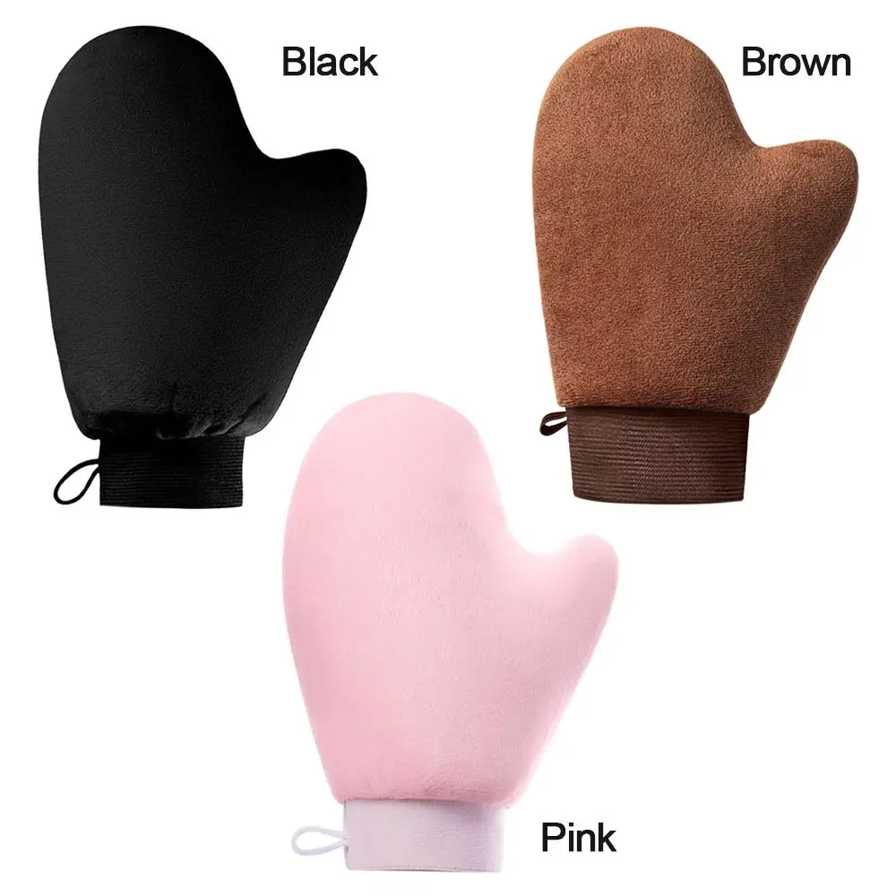 New Reusable Lotion Applicator Washable Double-Sided Self Tanner Mitt Sunless Fake Tan Body Face Self Tan Glove