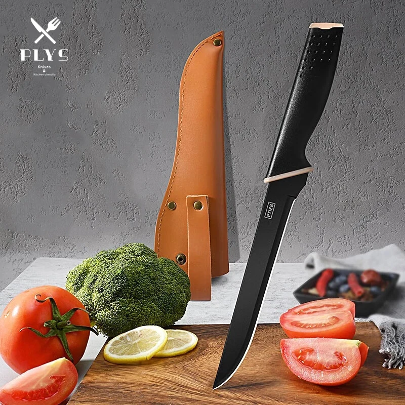 

PLYS Anti-rust Boning Knife Stainless Commercial Butcher Knife Kitchen Sharp Meat Knife Lightweight Kitchen Knife