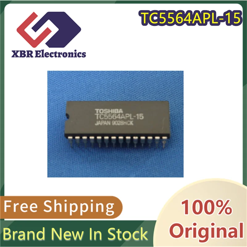 

(5/50 pieces) TC5564APL-15 TC5564 TC5564APL DIP-28 memory chip New original authentic spot fast delivery free shipping