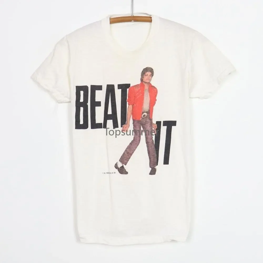 

Vintage 1984 Michael Jackson Beat It Shirt