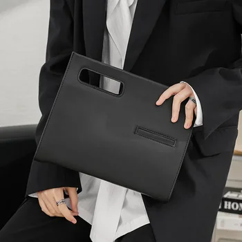 תיק אלכסוני מעטפה תיקי קלאץ' לגברים עסקיים תיק יד לגברים עור איכותי גברים איכותי תיקי יוקרה