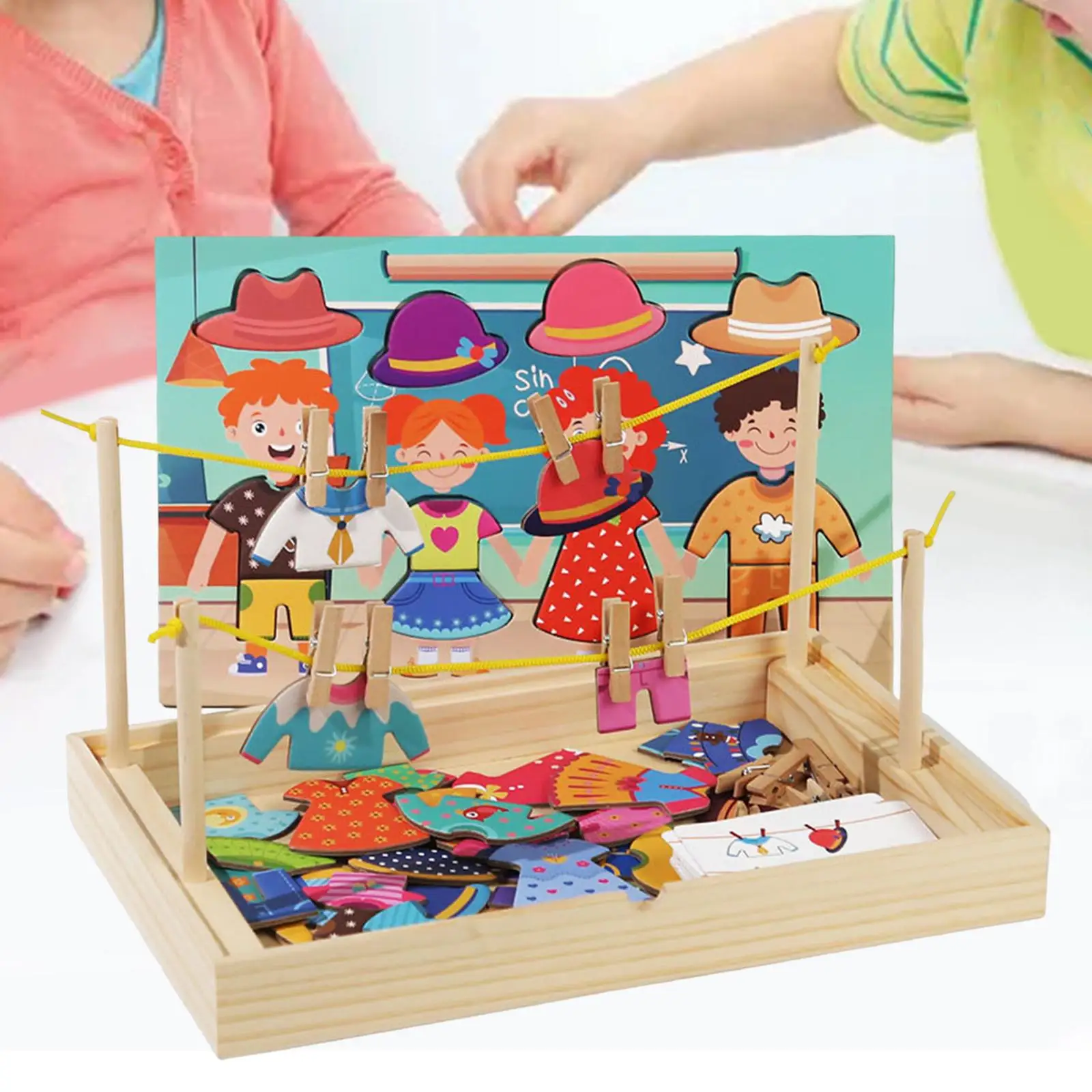 Jouet de tri assressentipour garçons et filles, puzzles Kiev illage, 2, 3, 4, 5 ans