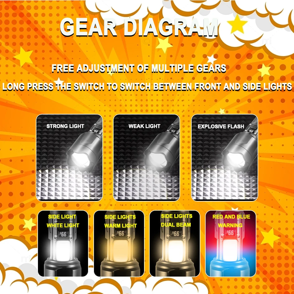 LiitoKala LF-2305 26550 Battery Outdoor Lighting Strong Flashlight