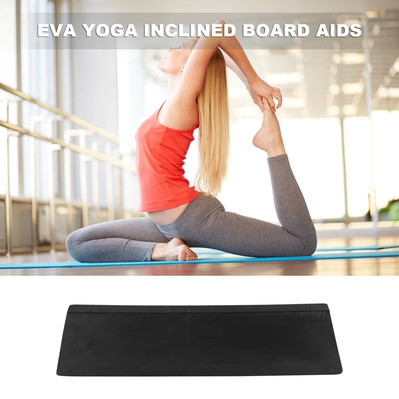Yoga Fitness Equipment Accessories Yoga Inclined Board Foam Yoga Wedge Yoga Inclined Wooden Brick image 2