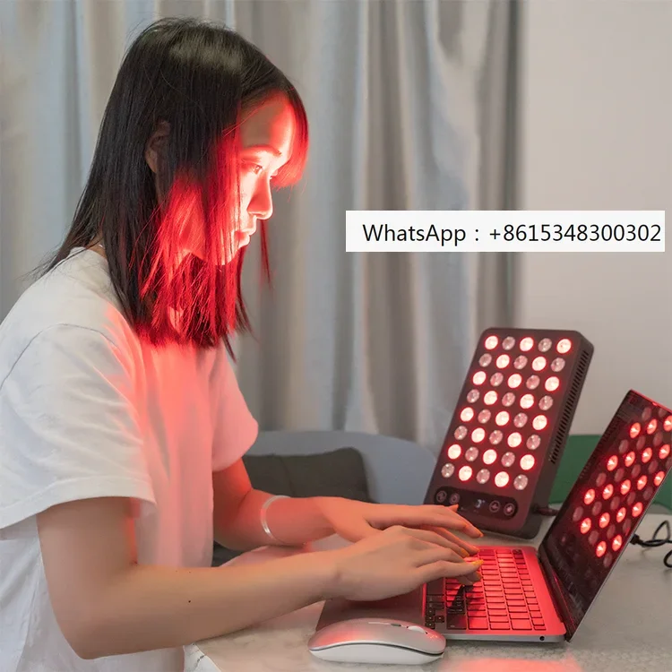 

Dual 5W Chip full body Beauty LED near infrared Device 200W laser 660nm 850nm Portable Red Light Therapy panel