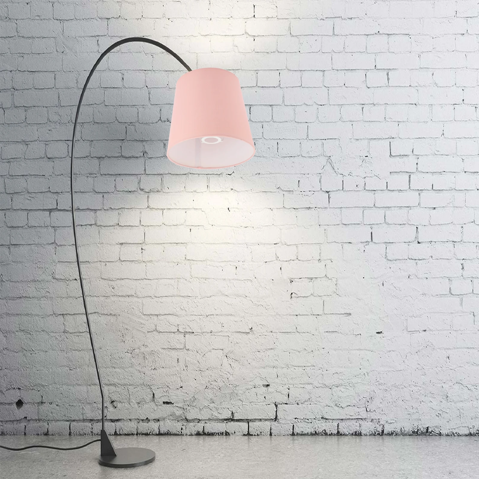 

Yellow Cone Lampshade Table Lamps E14 LED Desk Bedside Modern Simple Cloth Cover for Home Hotel Living Room Study