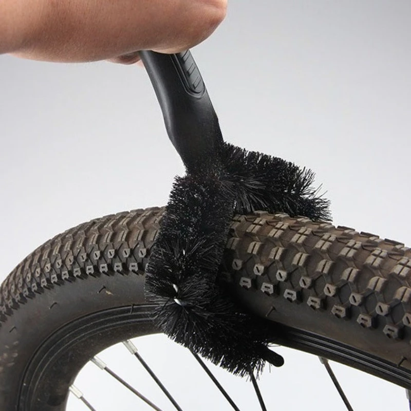 Bicycle Cleaning Tool Chain Brushing Disc Flywheel Cleaning Brush Bicycle Tire Cleaning Tool Set Cycling Equipment view 5
